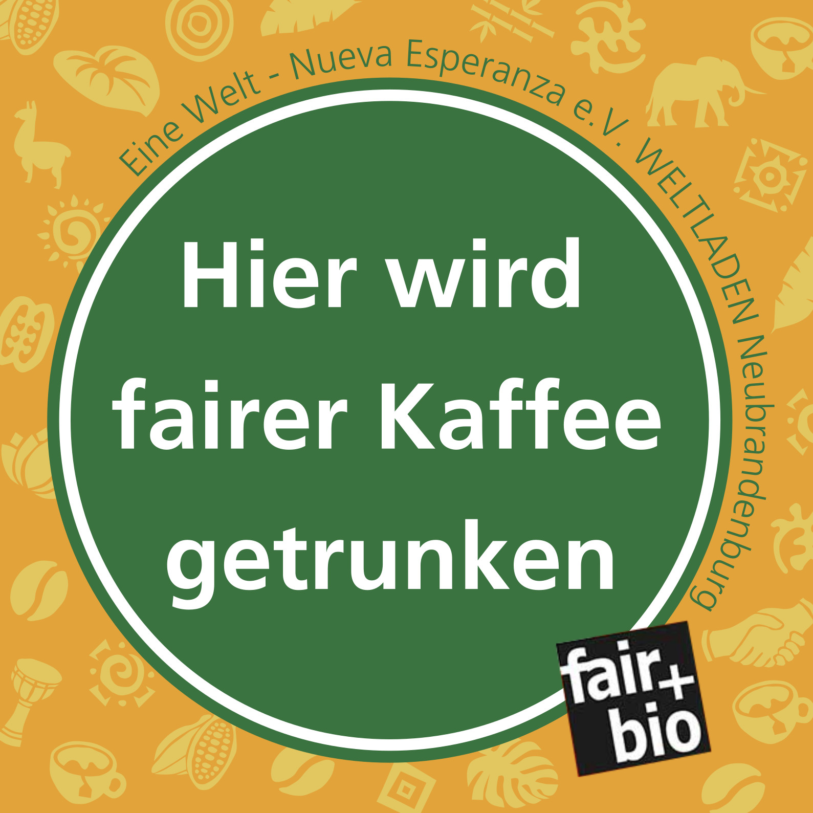Plakette-Fairer-Kaffee